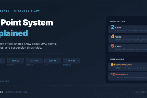 NJ DMV Points System Q & A 2026