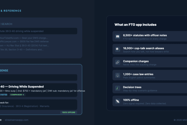 Police Law and Mobile App 2026 vs Google