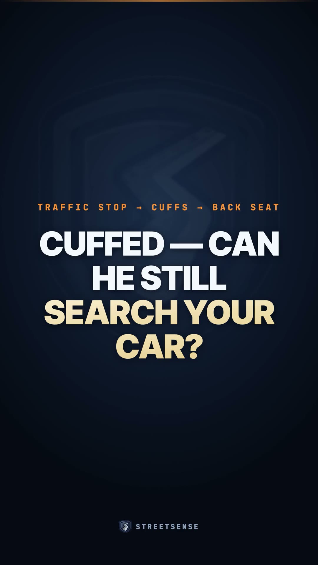 Arizona v. Gant explained — cuffed in the cruiser, can police still search your car